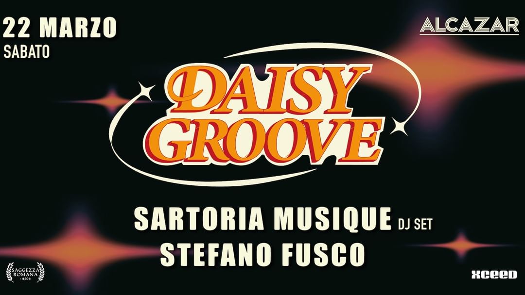 Cartell de l'esdeveniment Daisy Groove