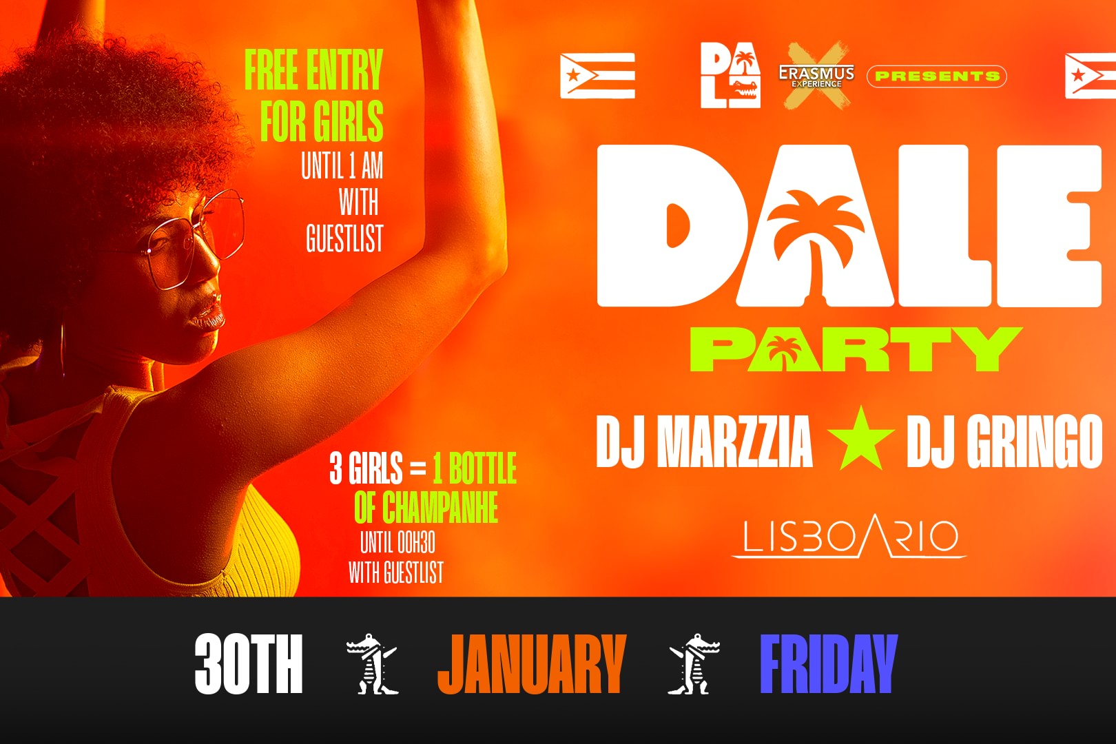 Dale Party - Girls Free until 1am image
