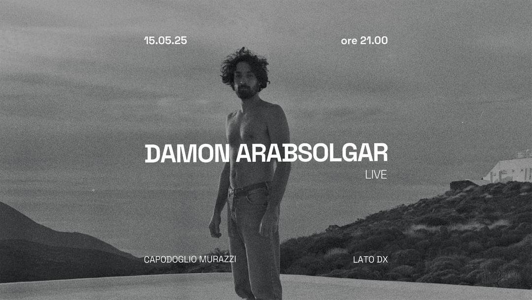 Capa do evento Damon Arabsolgar ✷ Capodoglio