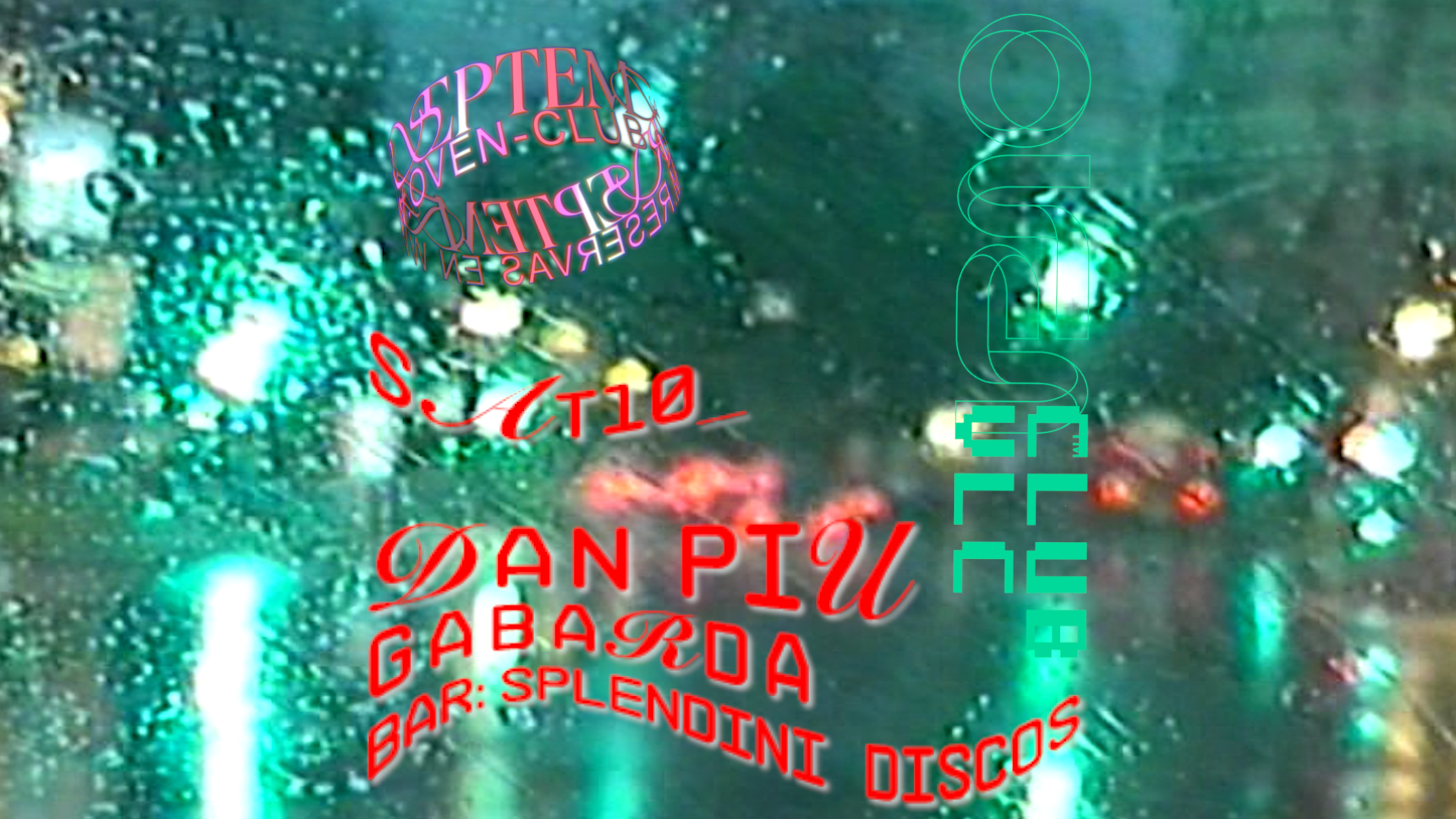 Dan Piu + Gabarda / bar: splendini discos image