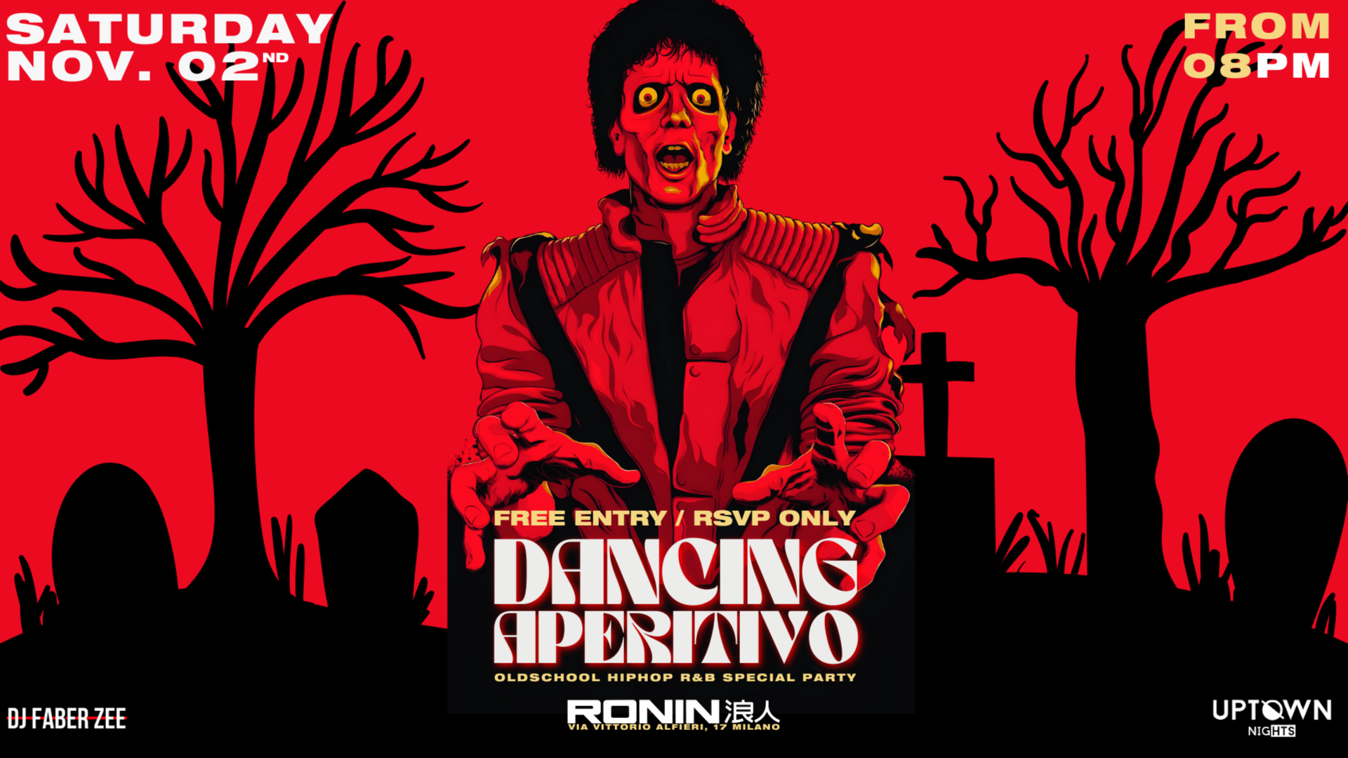 Dancing Aperitivo + UPTOWN NIGHTS - OldSchool HipHop R&B Special Party image