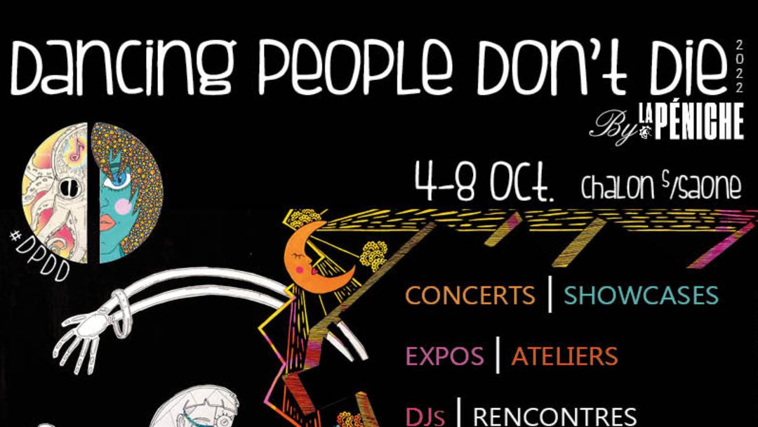 Capa do evento DANCING PEOPLE DON'T DIE - Samedi 8 Octobre