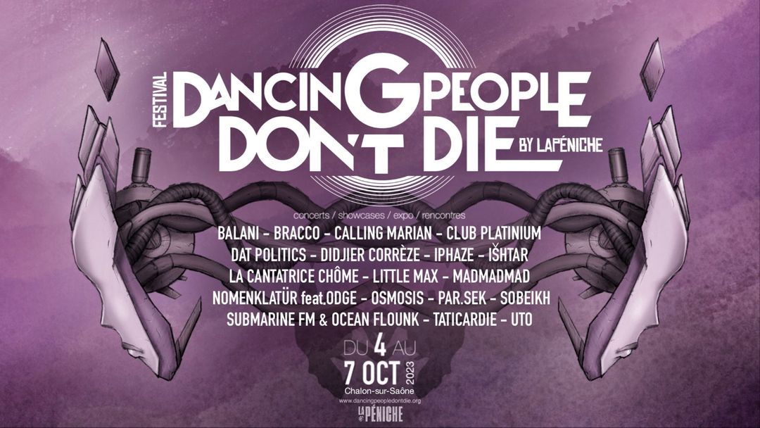 DANCING PEOPLE DON'T DIE / VENDREDI event cover