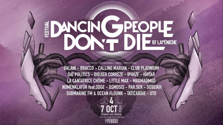 Cover for event: DANCING PEOPLE DON'T DIE / VENDREDI