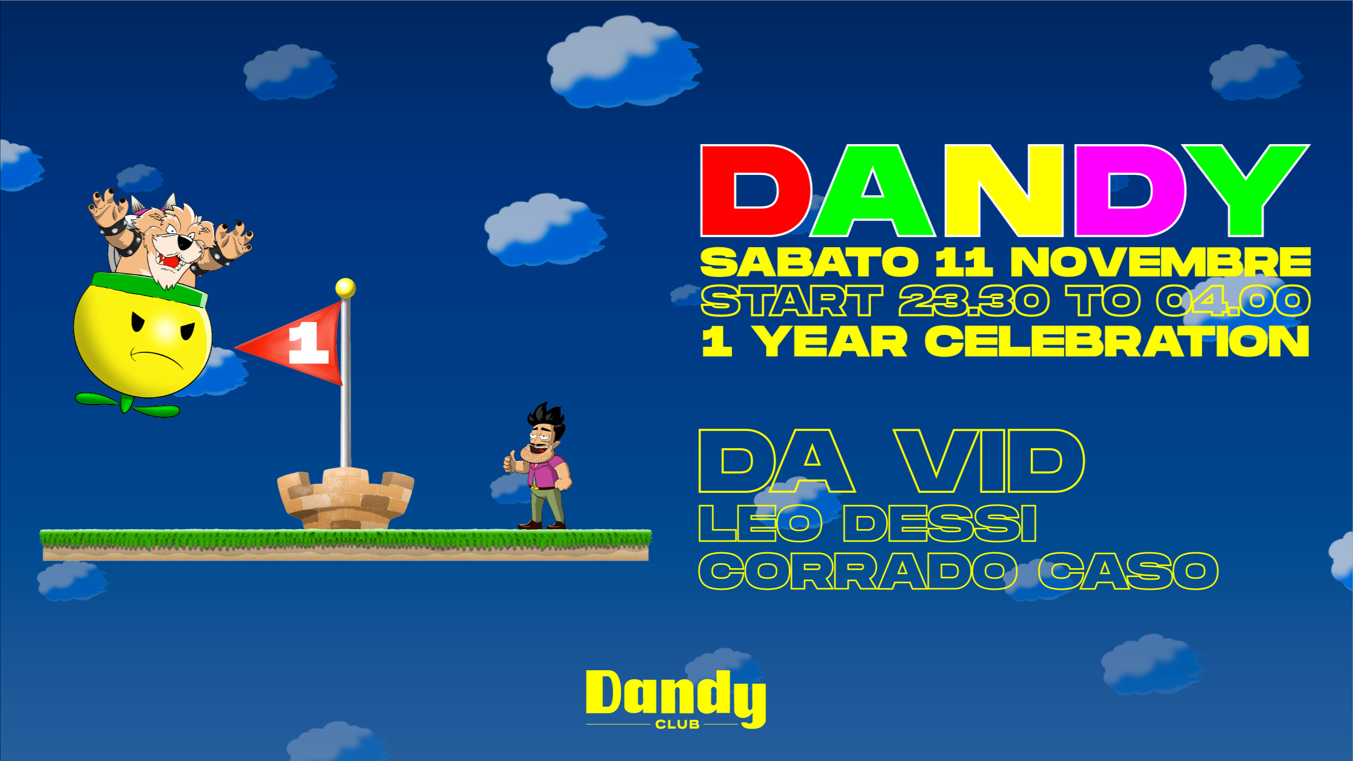 DANDY CLUB W/ DA VID - LEO DESSI - CORRADO CASO image