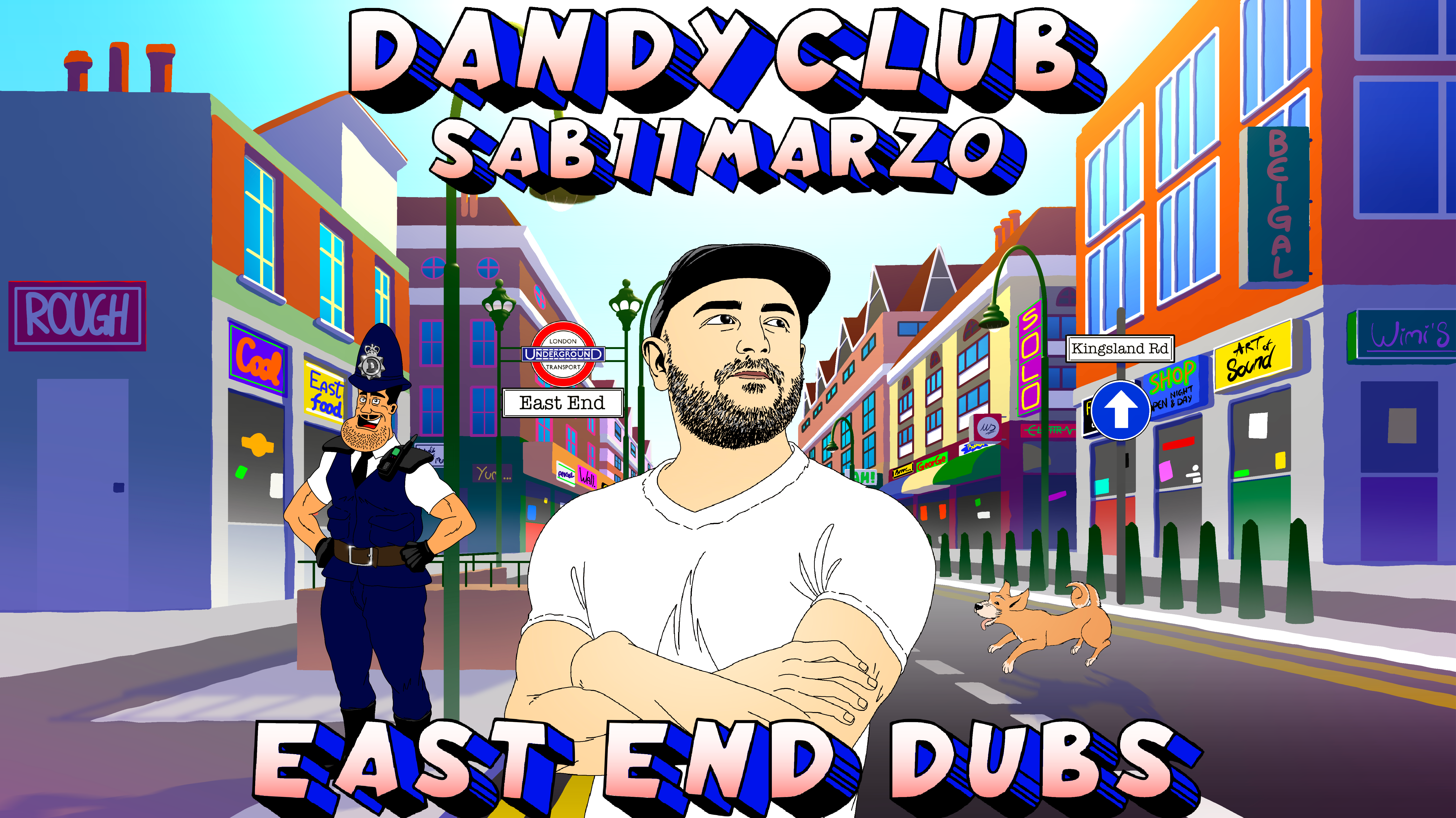 DANDY CLUB W/ EAST AND DUBS - IMPURE & ASTRAL - TOMMASO BRACALONI image