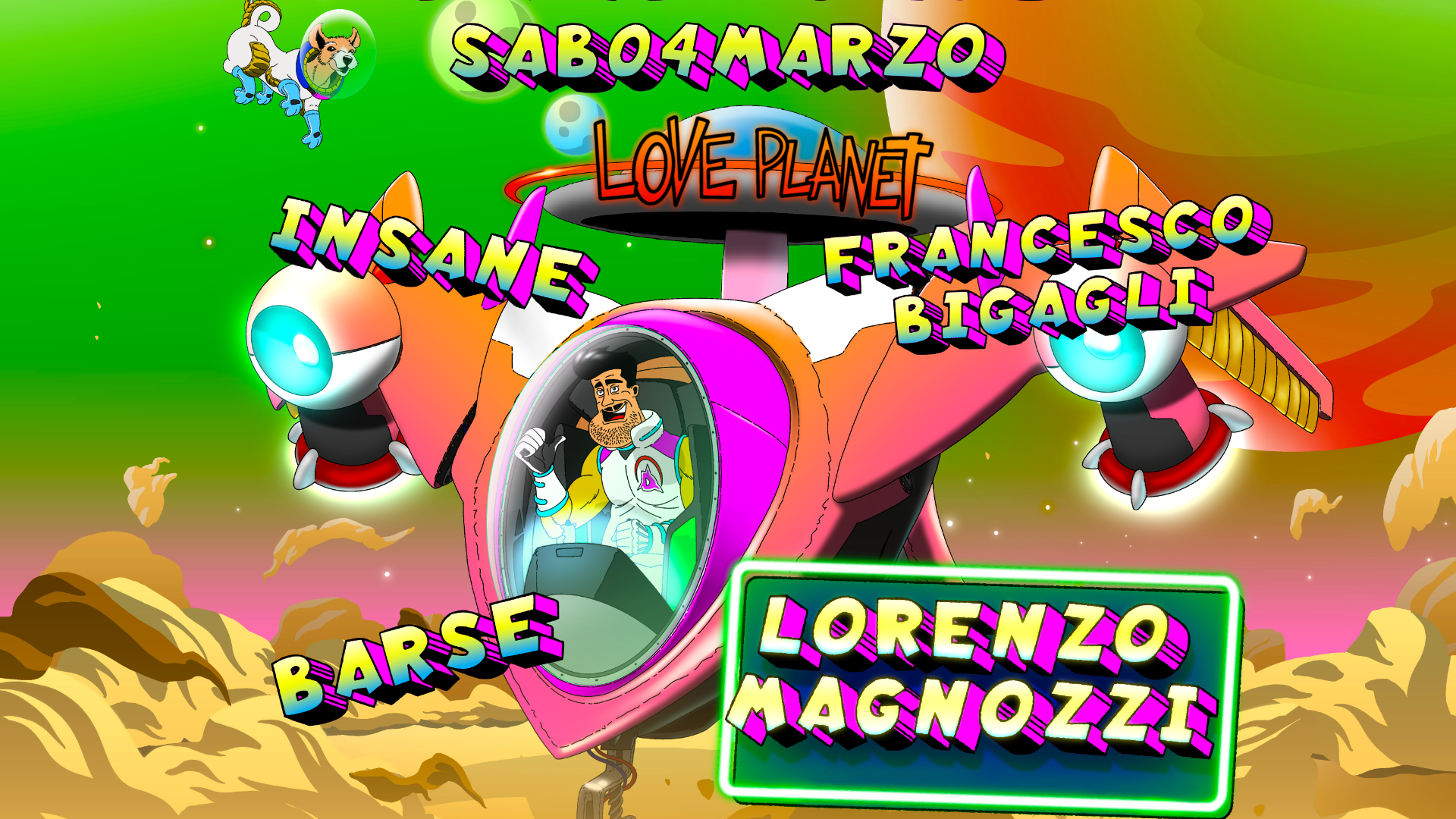 DANDY CLUB W/ LORENZO MAGNOZZI - BARSE - FRANCESCO BIGAGLI - INSANE image