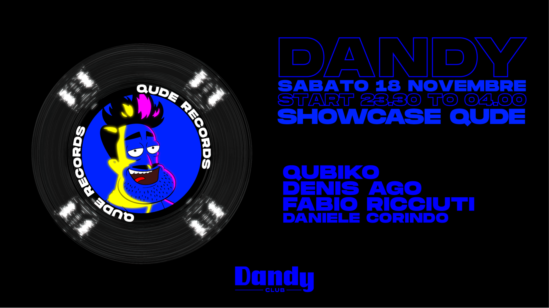DANDY CLUB W/ QUDE SHOWCASE image