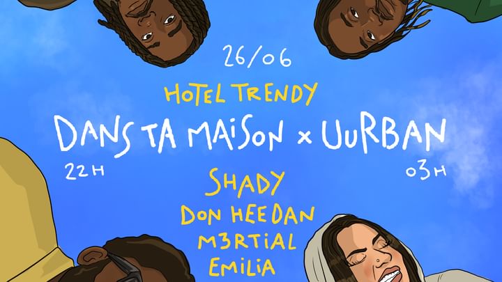Cover for event: DANS TA MAISON x UURBAN • AT HOTEL TRENDY • 26 JUIN 2025