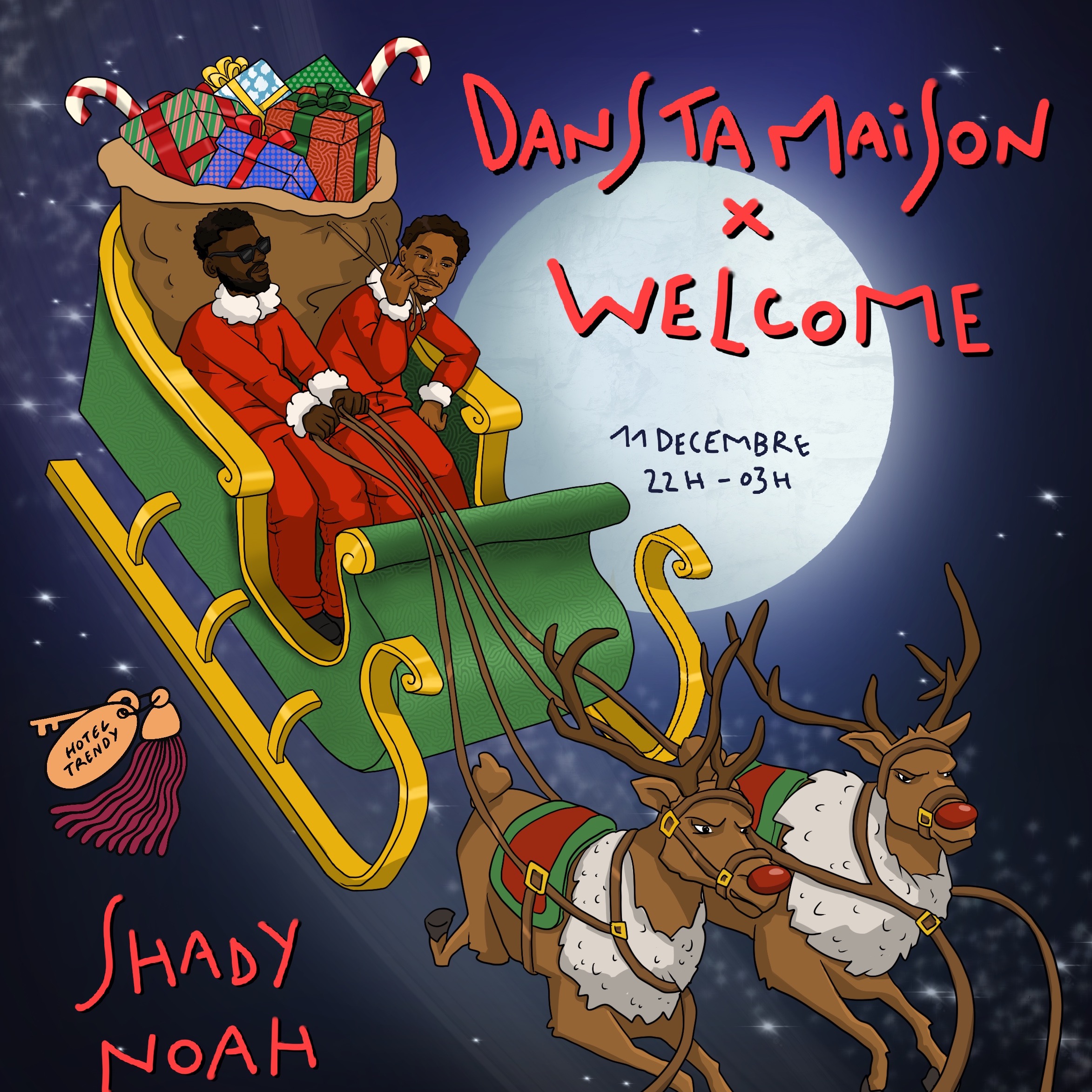 DANS TA MAISON x WELCOME • AT HOTEL TRENDY image