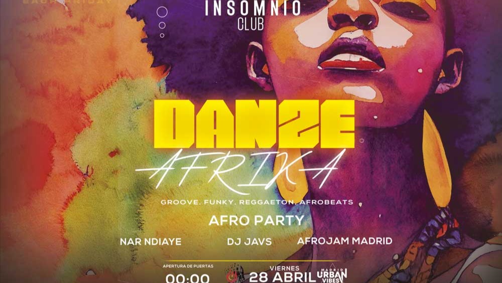 DANZE AFRIKA - Afro Party! - Funk, Afrobeats, Hip Hop image