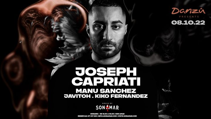 Cover for event: Danzû presents. Joseph Capriati at Son Amar