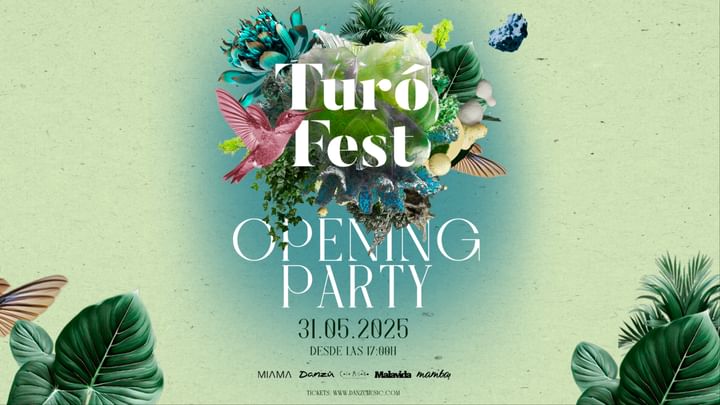 Cover for event: Opening Party Turó Fest