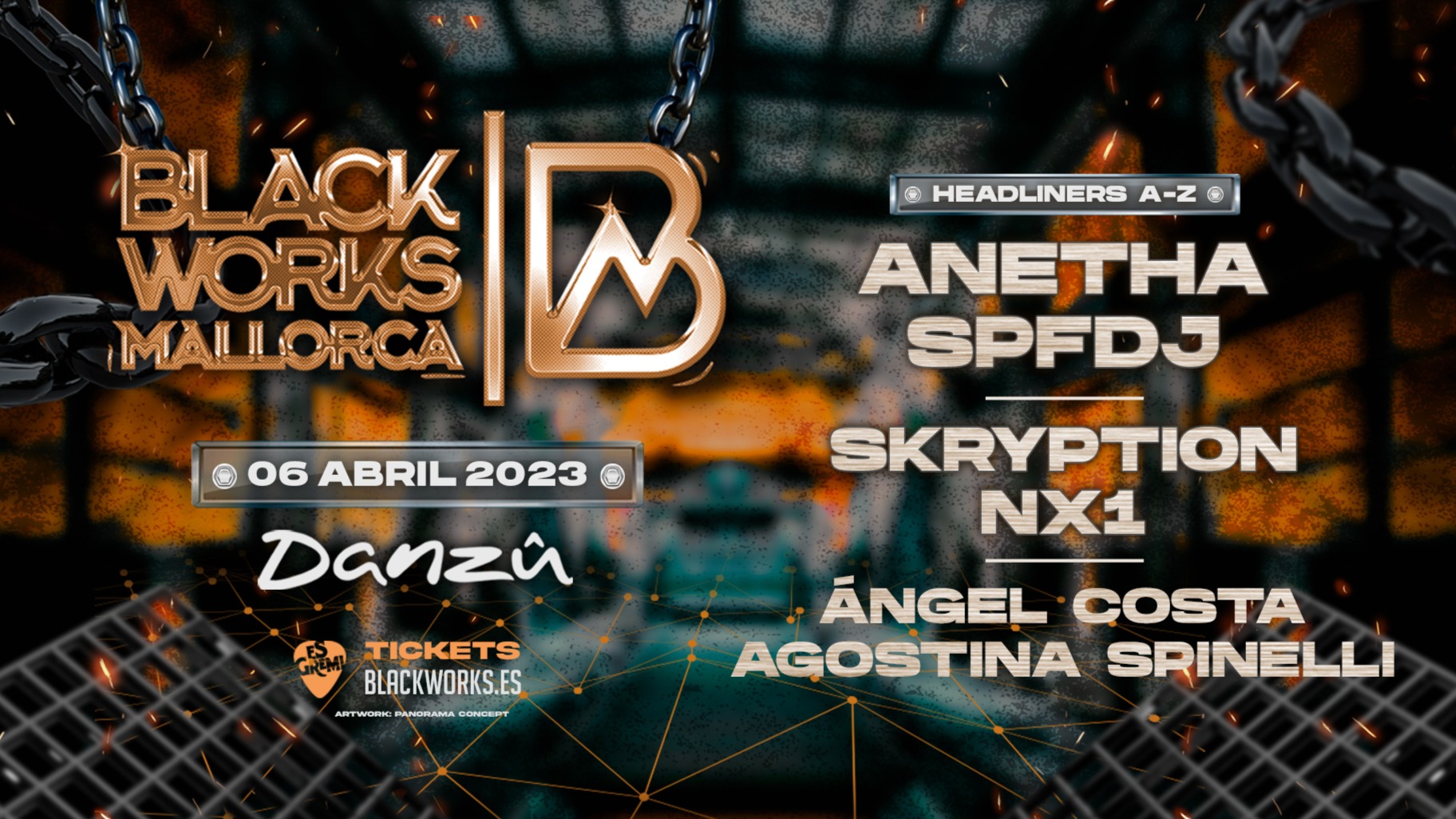 Danzû presents. Blackworks at Es Gremi image