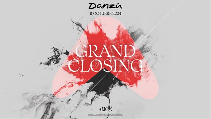 Cover for event: Danzû presents. Grand Closing Party