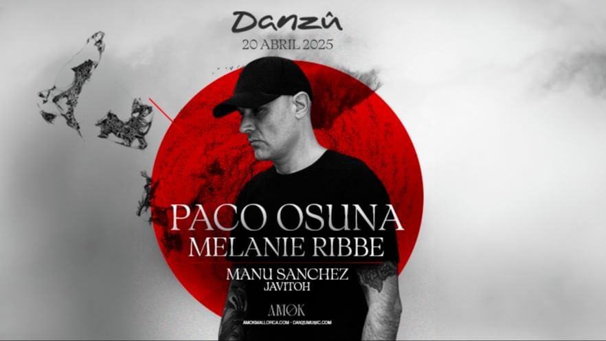 Couverture de l'événement Danzû presents Paco Osuna & Melanie Ribbe at AMØK