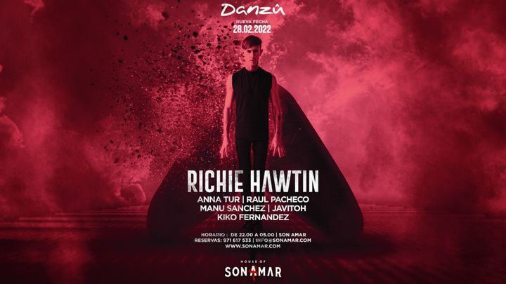 Cover for event: Danzû presents. Richie Hawtin at Son Amar