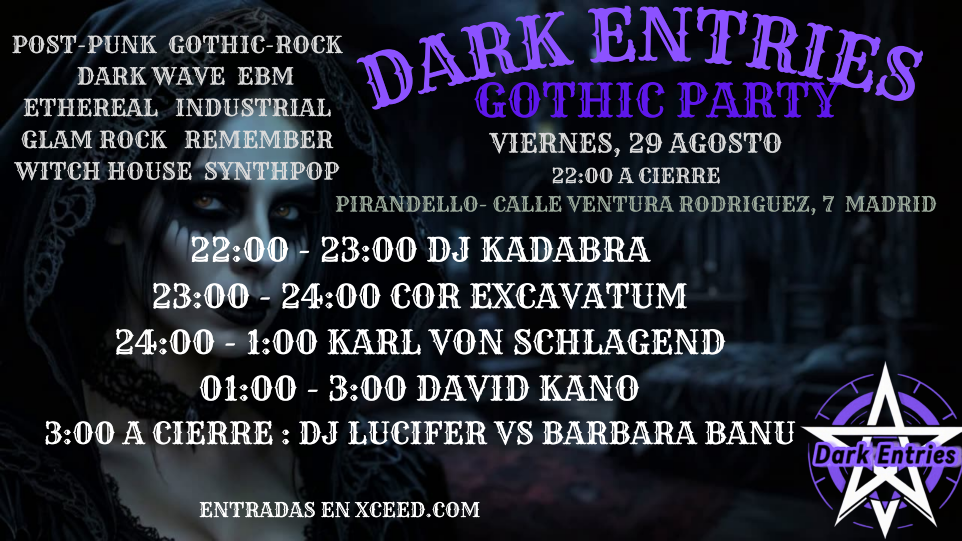 DARK ENTRIES - LA ASAMBLEA DE LAS SOMBRAS CON DAVID KANO image