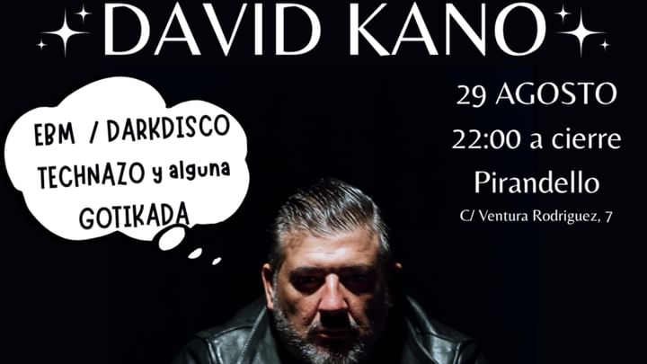 Cover for event: DARK ENTRIES - LA ASAMBLEA DE LAS SOMBRAS CON DAVID KANO