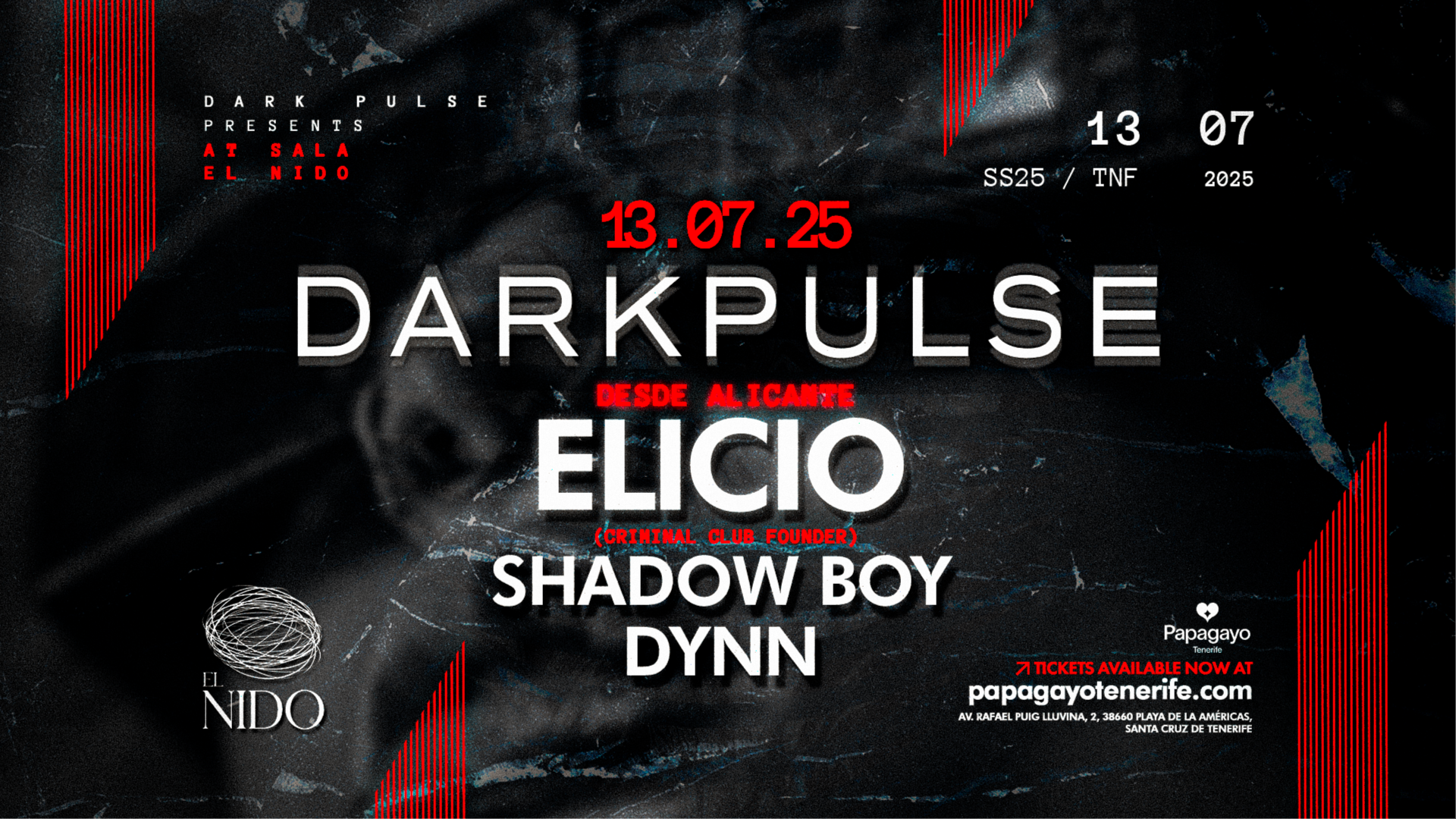 Dark Pulse · @El Nido · Dom. 13 de Julio 2025 image