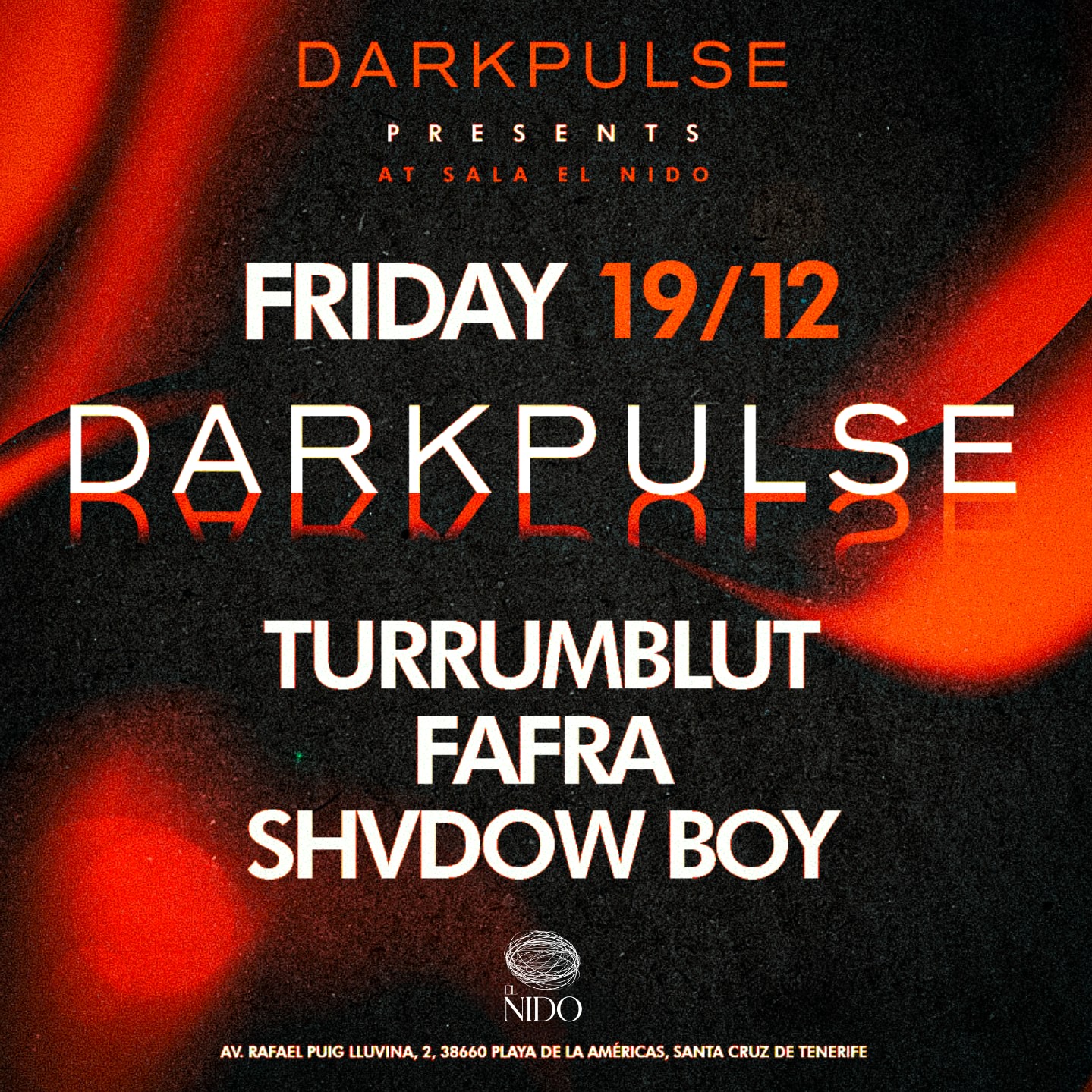 Dark Pulse · Sala El Nido · Fri. 19th December 2025 image