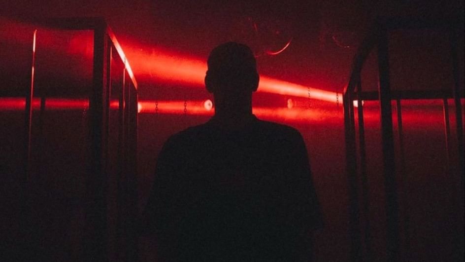 DARK ROOM w/ JOANOLIVER All Night Long-Eventplakat