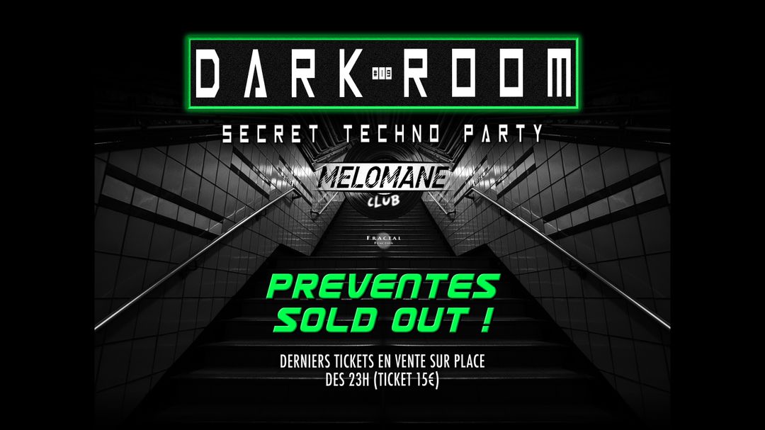 #DARK ROOM#19 event cover