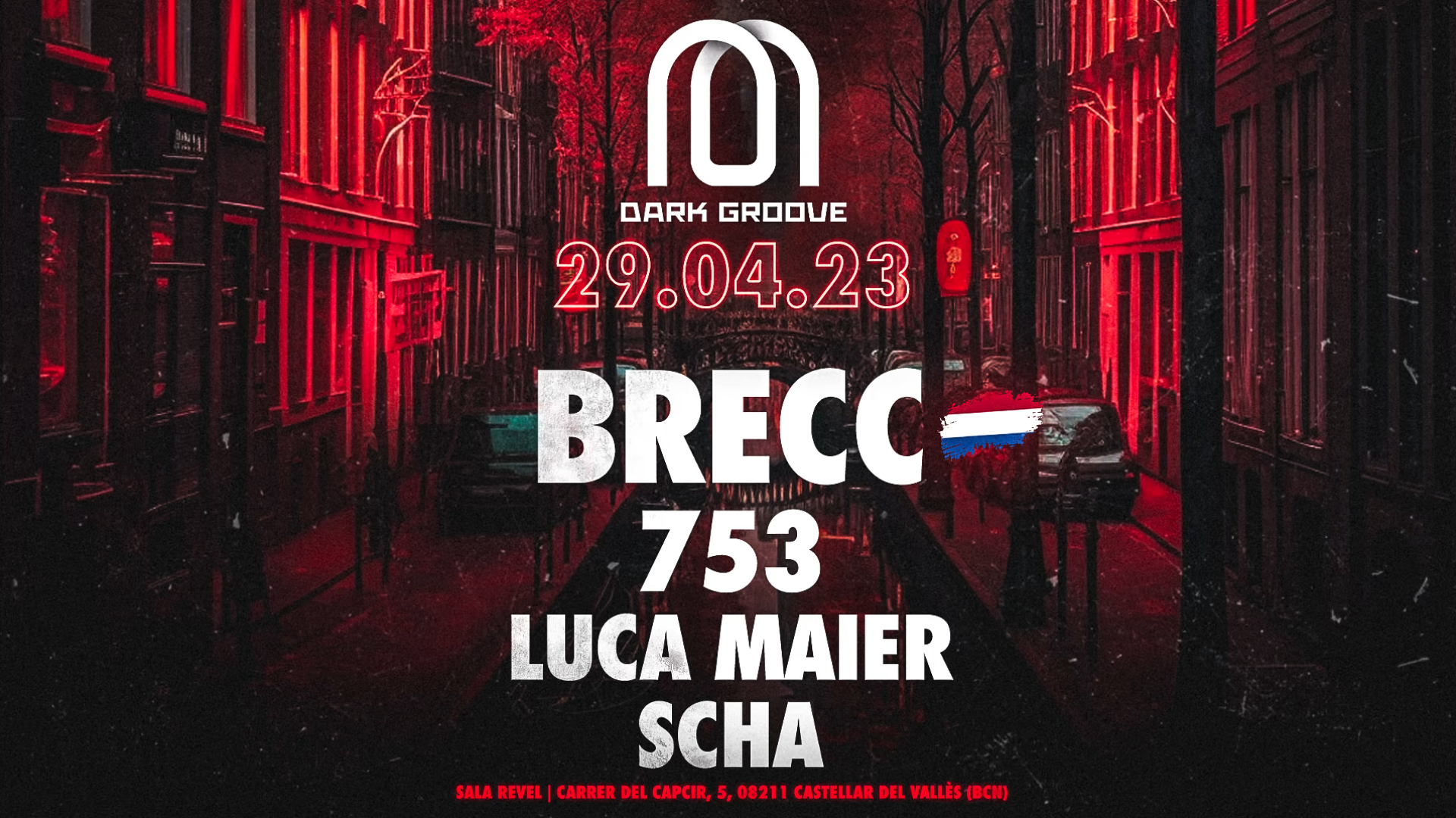 DARKGROOVE  |  BRECC, 753, LUCA MAIER, SCHA  |  BCN image