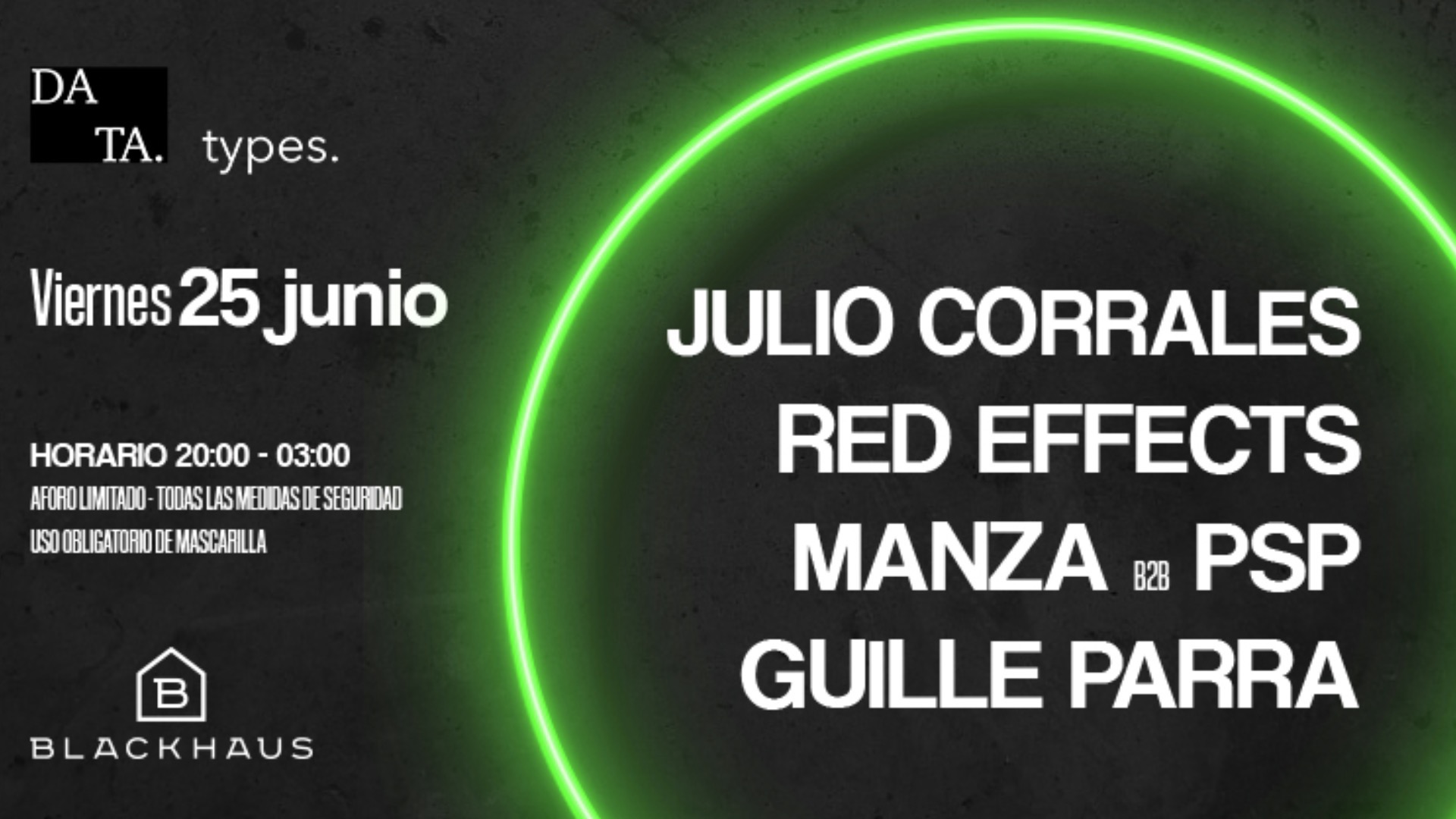 Data presents. TYPES