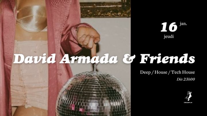 Cover for event: David Armada & Friends 