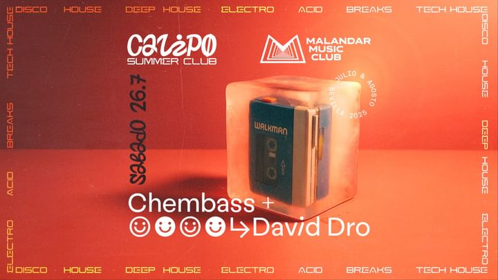Cover for event: David Dro & Chembass