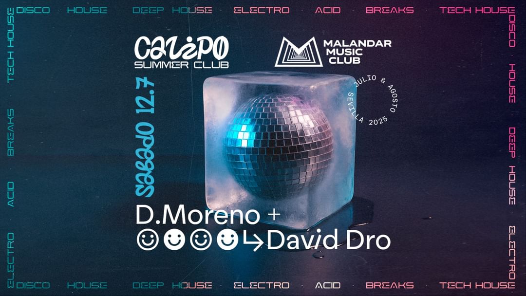 Capa do evento David Dro & D. Moreno