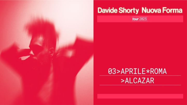 Cover for event: Davide Shorty - Nuova Forma