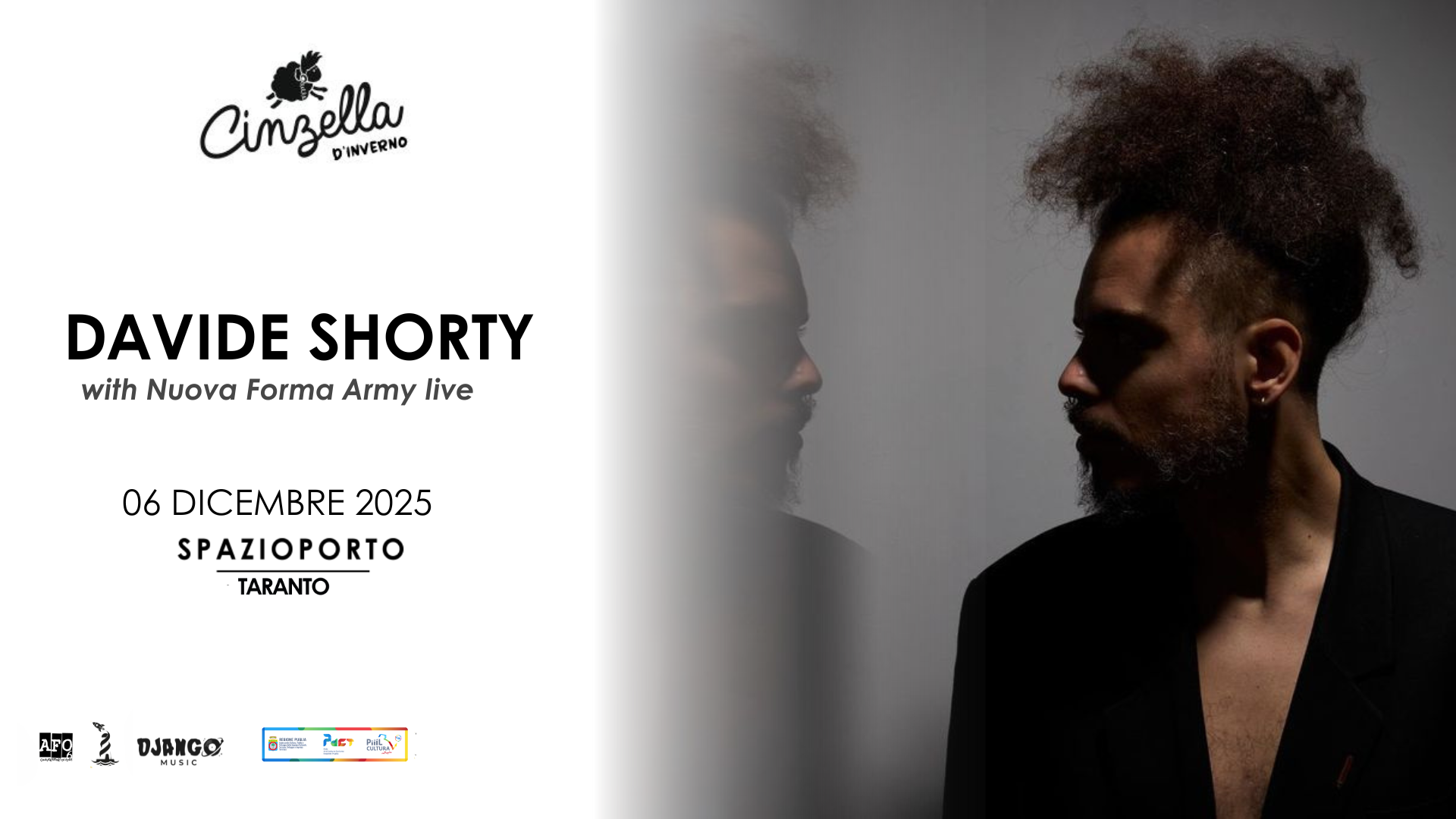 DAVIDE SHORTY X "CINZELLA D'INVERNO 2025" image