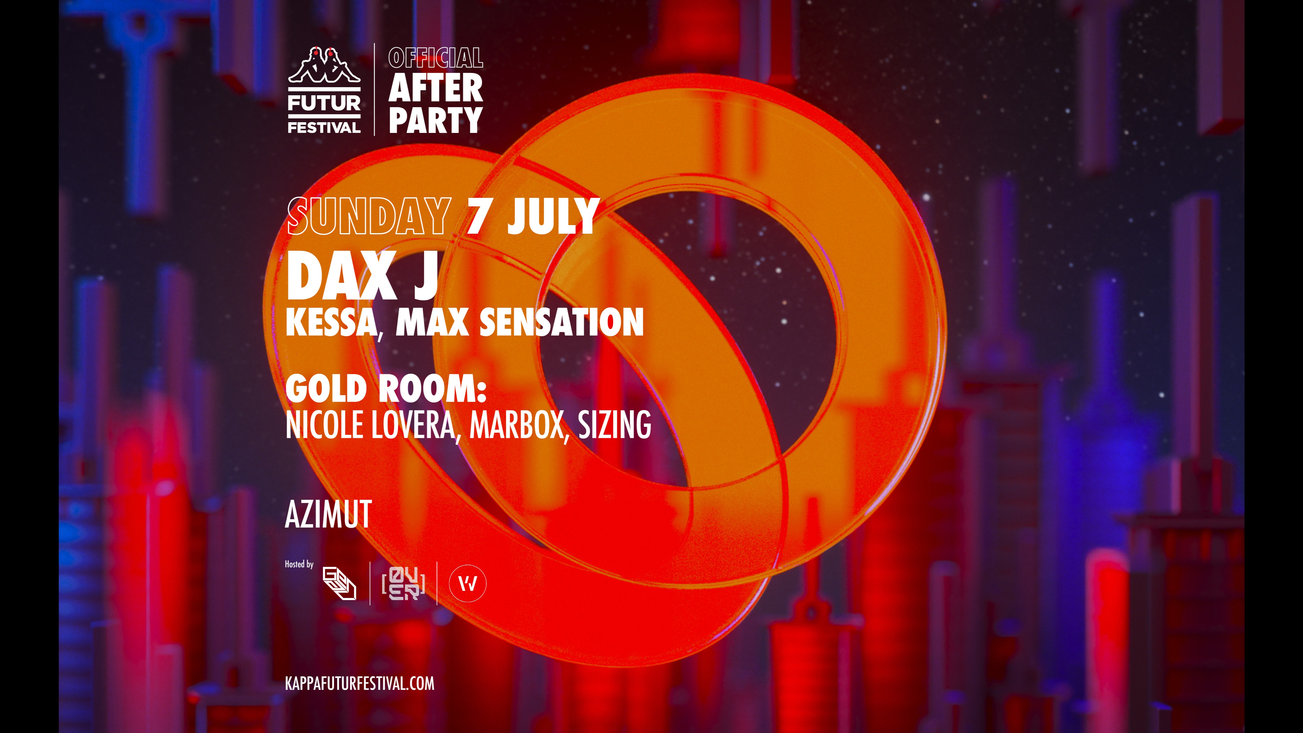 DAX J for KFF24 Official Techno After Party at Azimut - Episode 3 image