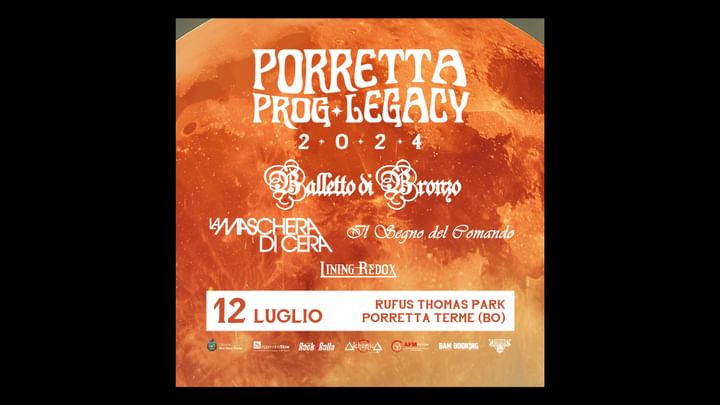 Cover for event: Day 1 - Porretta Prog Legacy