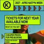 DAY 1 - AFRO NATI*N WEEK TBA 2027 image