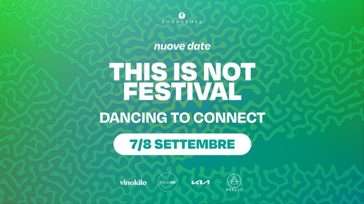 Cover for event: DAY 1 - This is not Festival
