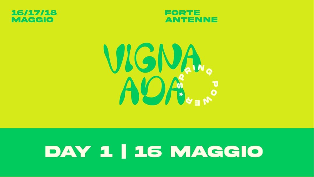 Cartel del evento DAY 1 TICKETS | VIGNA ADA 2025