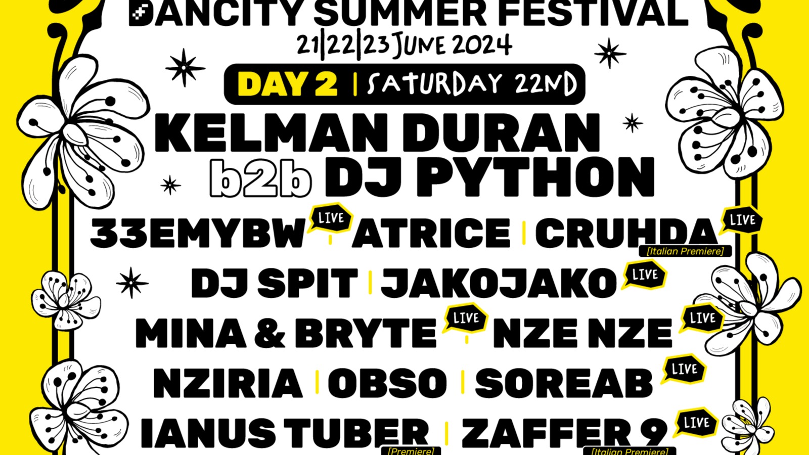 DAY 2 PASS | Dancity Summer Festival 2024 image