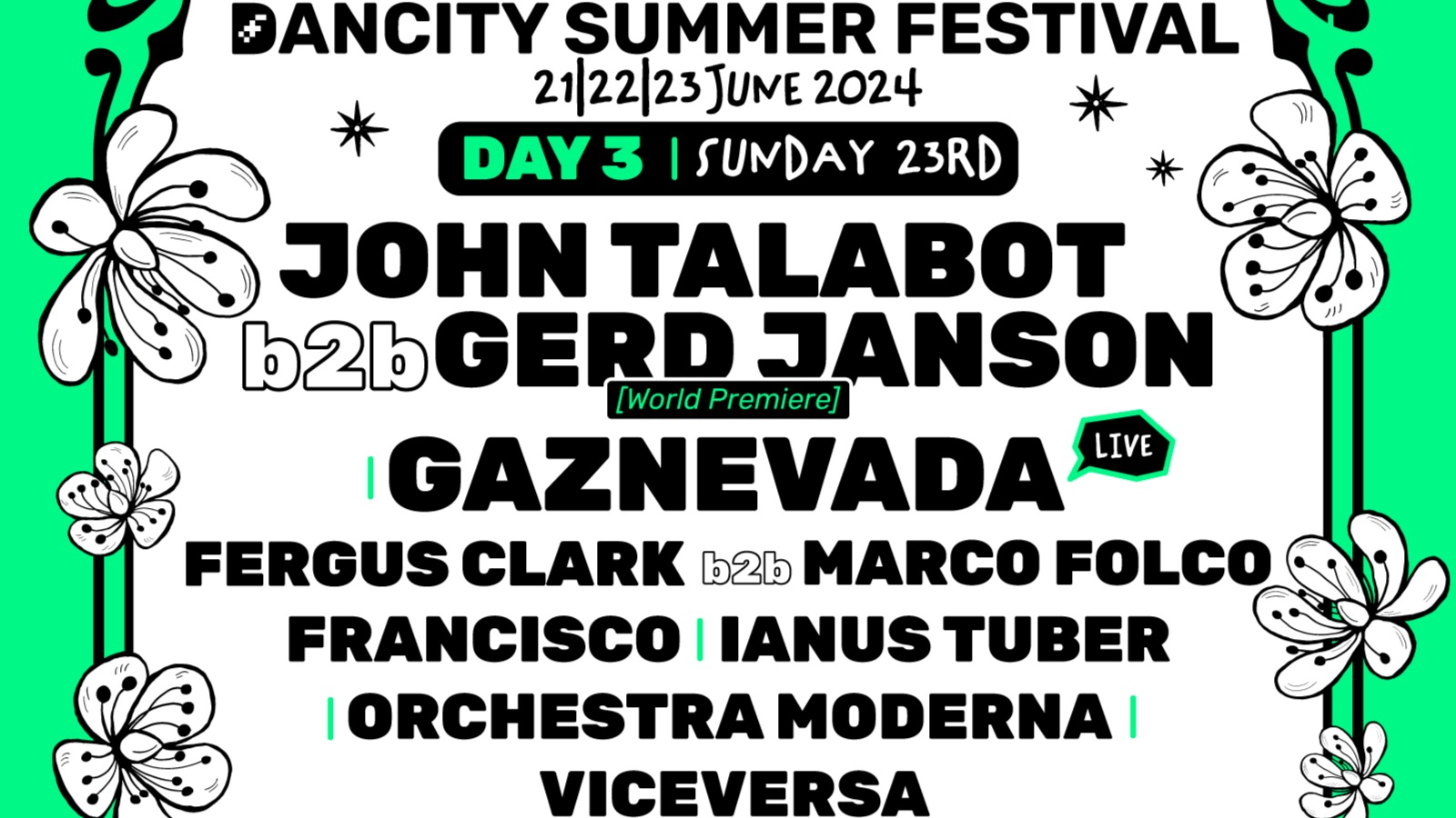 DAY 3 PASS | Dancity Summer Festival 2024 image
