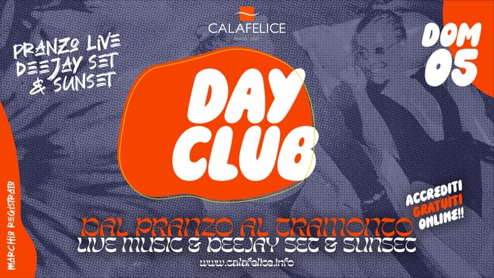Cover for event: DAY CLUB @ CALA FELICE