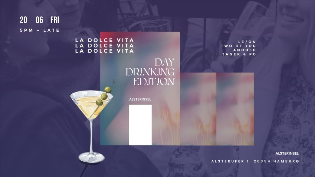 Capa do evento Day Drinking Edition