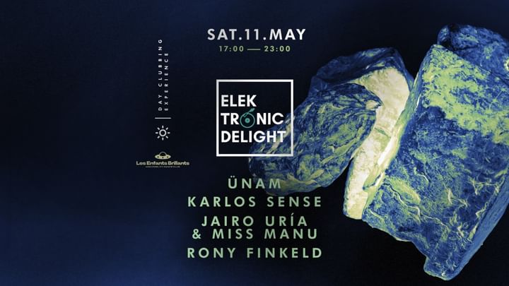 Cover for event: (DAY EVENT) Elektronic Delight invites ÜNAM and Karlos Sense