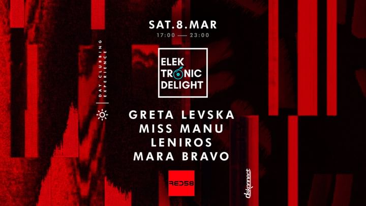 Cover for event: (DAY EVENT) Elektronic Delight presents Greta Levska