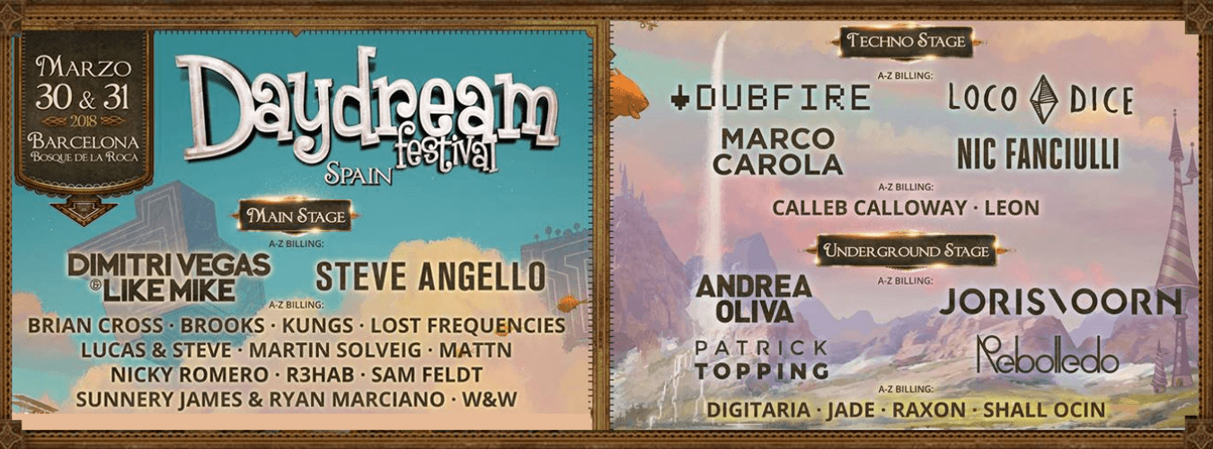Daydream Festival Spain 2018 image