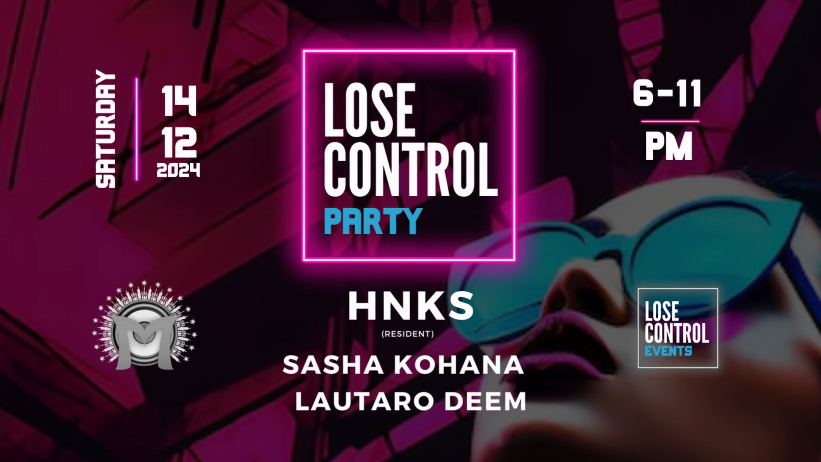 DAYTIME - Lose Control Party image