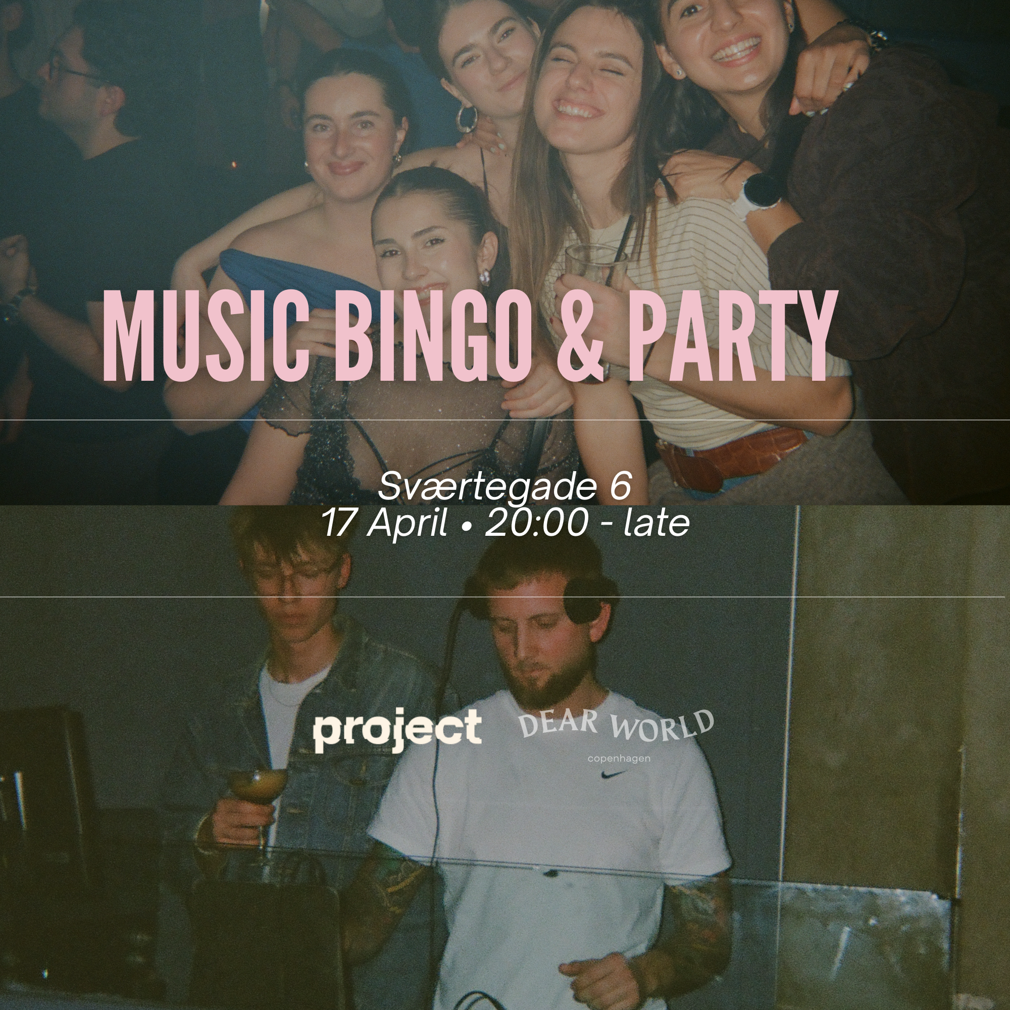 DEAR WORLD - music bingo & party