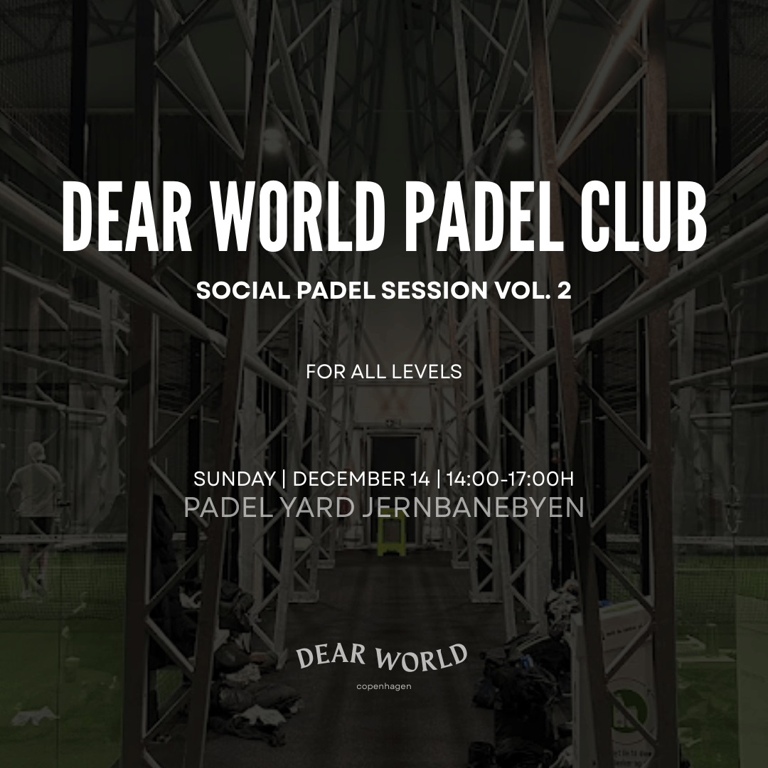 DEAR WORLD PADEL CLUB - social padel session vol. 2 image