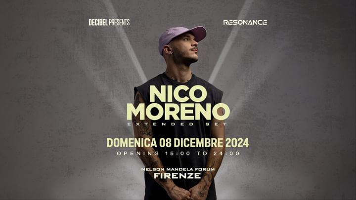 Cover for event: Decibel Presents: NICO MORENO Extended Set